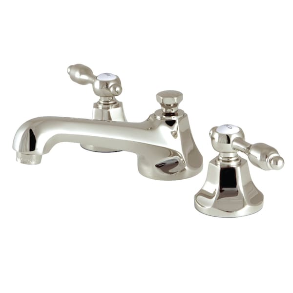 KS4466TAL Tudor 8" Widespread Bathroom Faucet, Polished Nickel